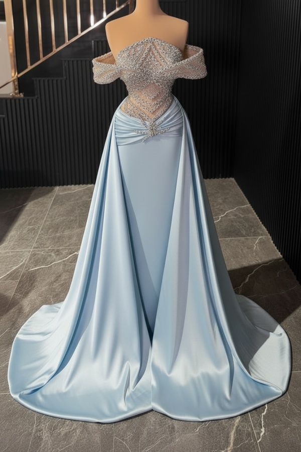 Fashion Abendkleider Lang Glitzer Abiballkleider Abendmoden Online