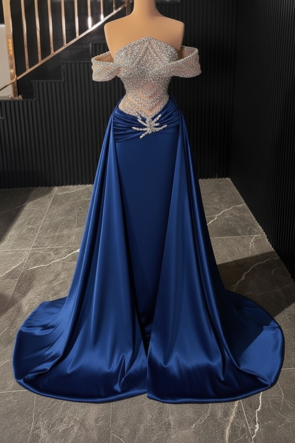 Fashion Abendkleider Lang Glitzer Abiballkleider Abendmoden Online