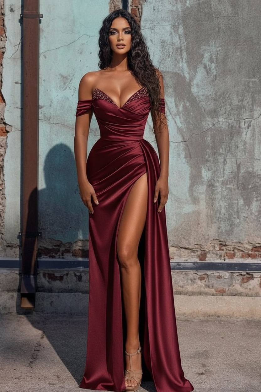 Sexy Abiballkleider Lang Blau | Partykleider Online