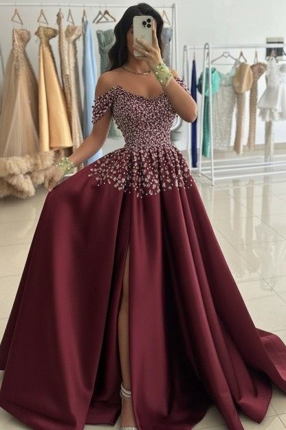 Grüne Abendkleider Lang Glitzer Ballkleider Abiballkleider Online