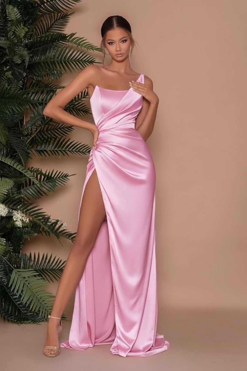 Heller Blaue Abendkleider Lang Günstig | Schlichtes Abiballkleid