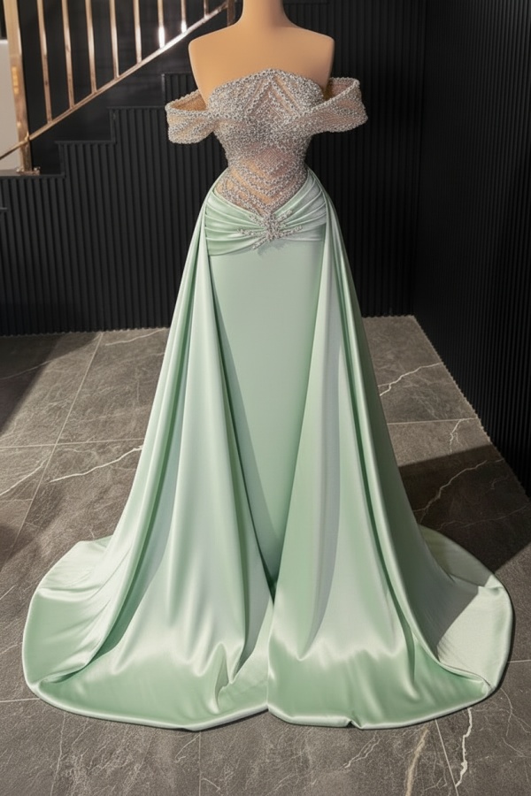 Fashion Abendkleider Lang Glitzer Abiballkleider Abendmoden Online