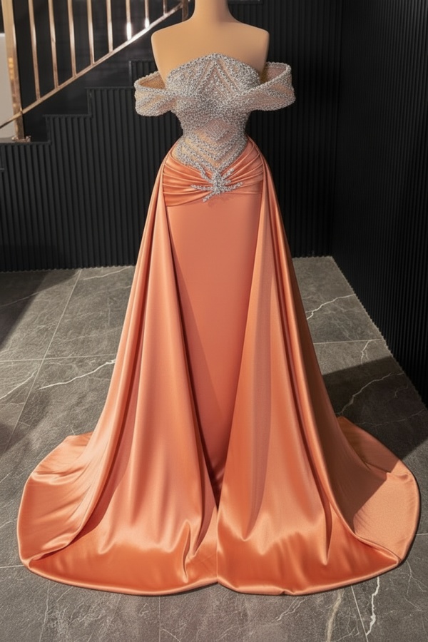 Fashion Abendkleider Lang Glitzer Abiballkleider Abendmoden Online