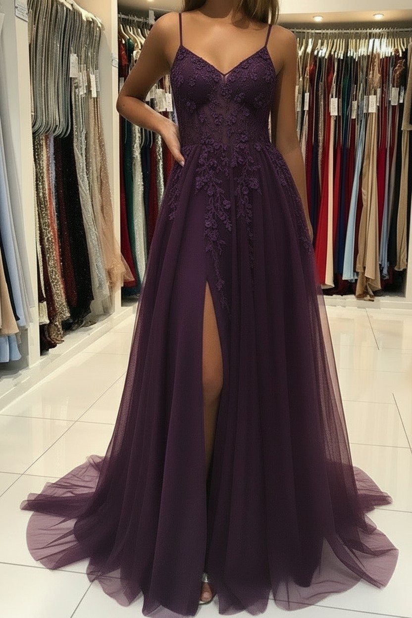 Luxus Abendkleider Lang Glitzer | Blau Abiballkleider Abendmoden