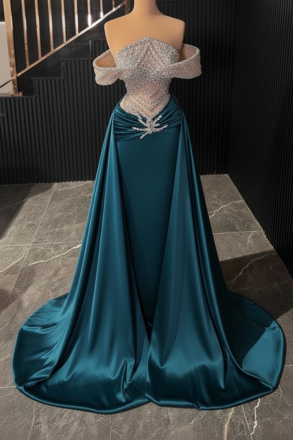 Fashion Abendkleider Lang Glitzer Abiballkleider Abendmoden Online