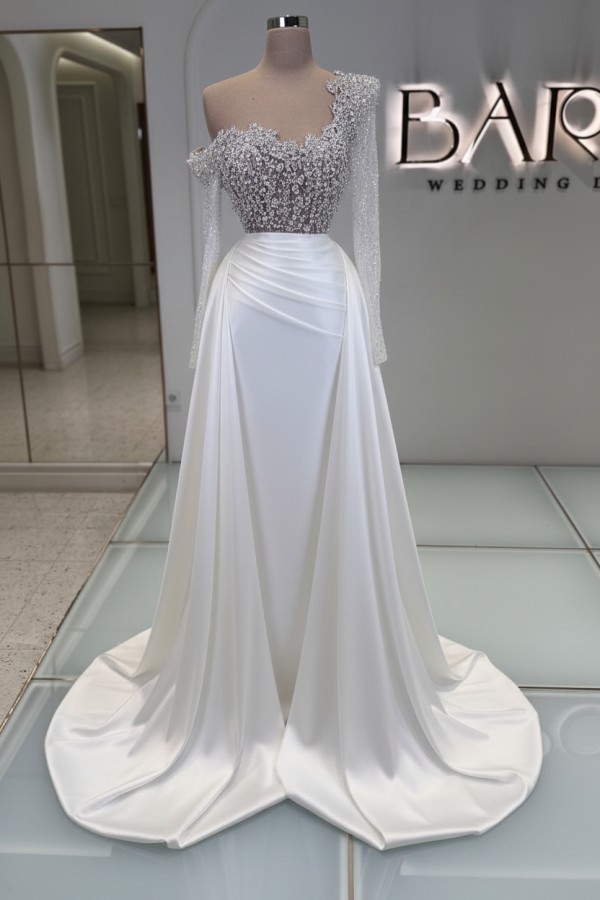 Luxus Abendkleider Lang Glitzer Ballkleider Abiballkleider Mit Ärmel