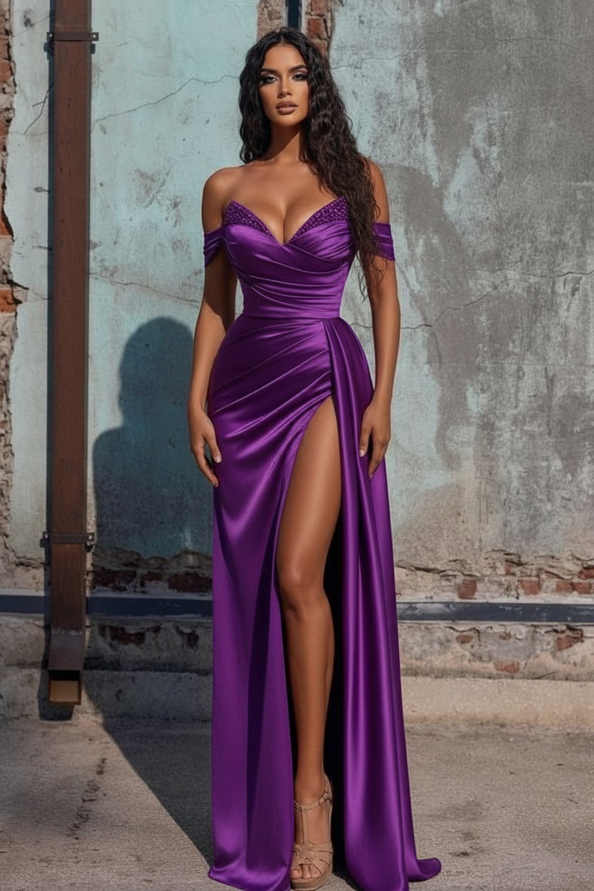 Sexy Abiballkleider Lang Blau | Partykleider Online