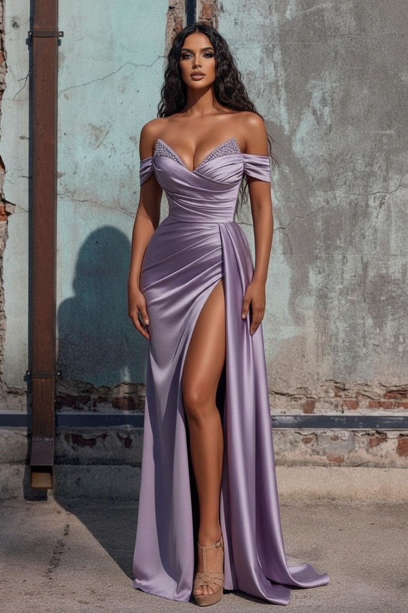 Sexy Abiballkleider Lang Blau | Partykleider Online