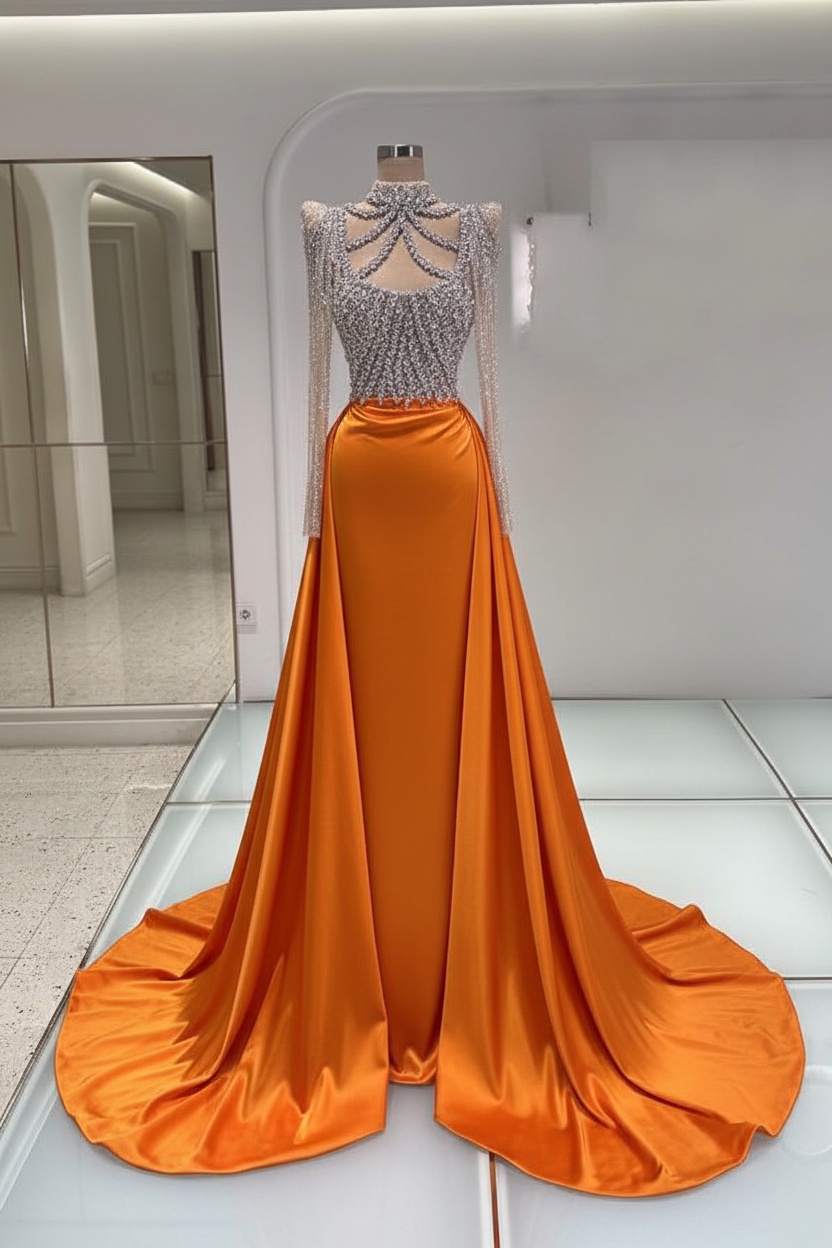 Schwarzes Abendkleid Lang Mit Ärmel Ballkleider Abiballkleider Online