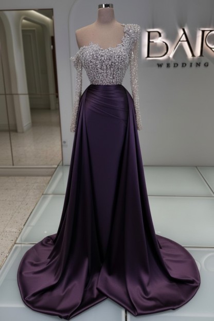 Luxus Abendkleider Lang Glitzer Ballkleider Abiballkleider Mit Ärmel