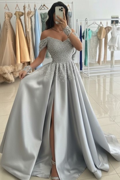 Grüne Abendkleider Lang Glitzer Ballkleider Abiballkleider Online