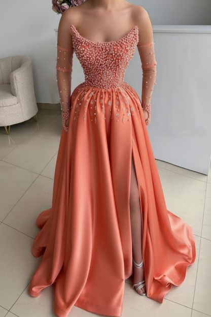 Seladongrüne Ballkleider Lang Glitzer Abendkleider Abiballkleider Günstig