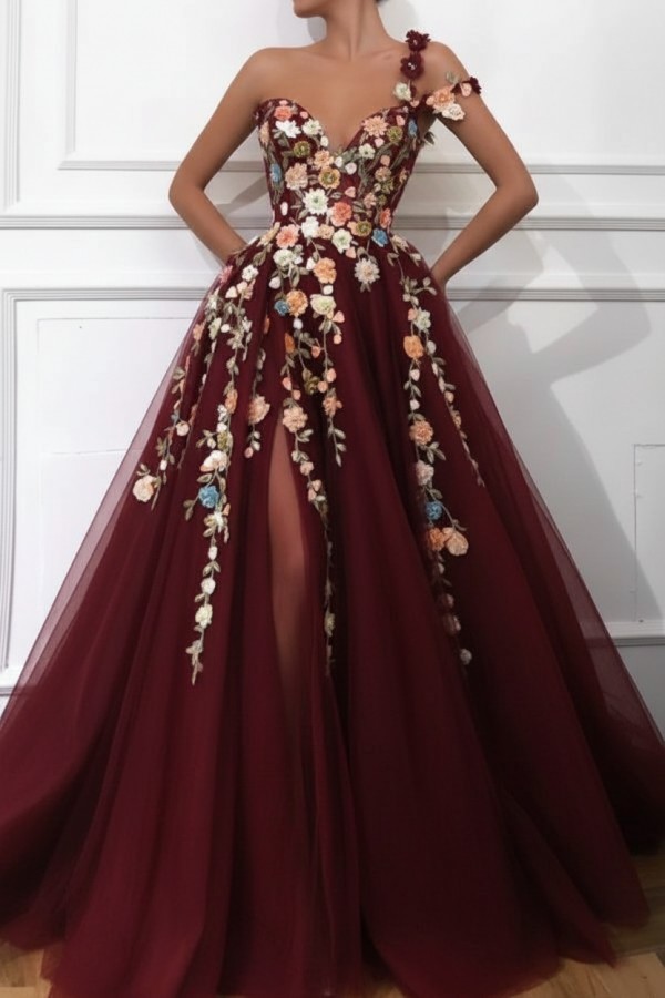 Elegante Abendkleider Lang Günstig | Abiballkleider Online Kaufen