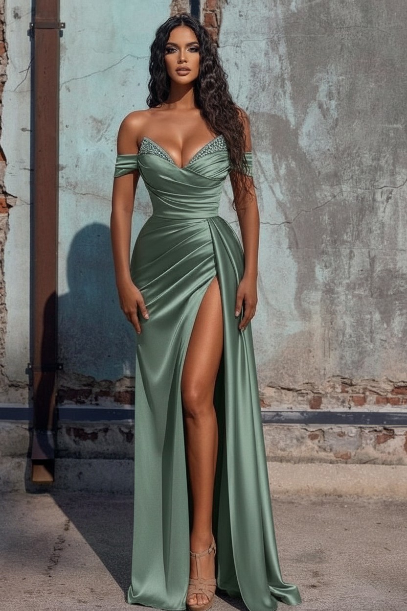 Sexy Abiballkleider Lang Blau | Partykleider Online