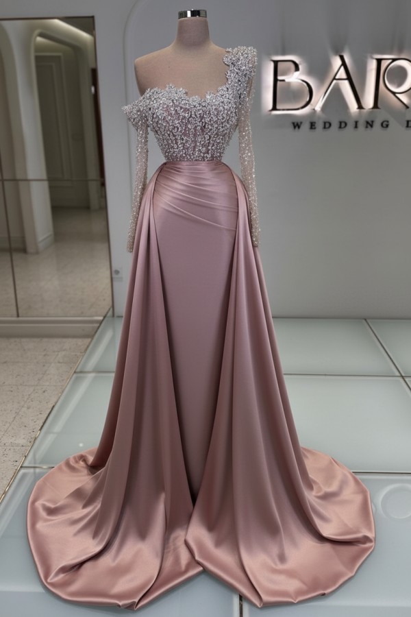 Luxus Abendkleider Lang Glitzer Ballkleider Abiballkleider Mit Ärmel