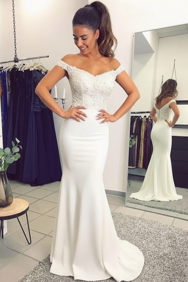 Navy Blau Spitze Abendkleid Abiballkleider | Abendkleider Lang Günstig Meerjungfrau