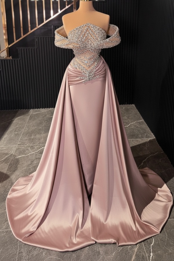 Fashion Abendkleider Lang Glitzer Abiballkleider Abendmoden Online