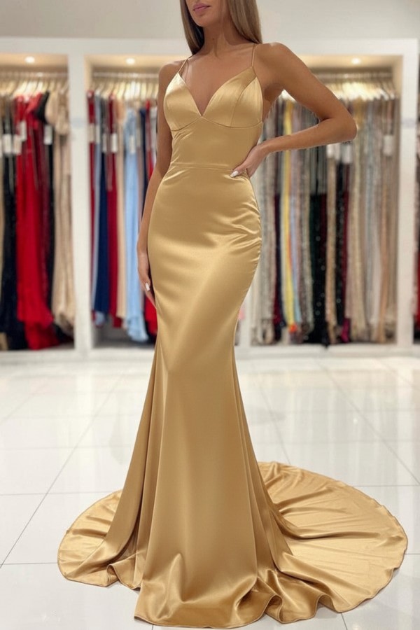 Schwarzes Abendkleid Lang | Abiballkleider Günstig