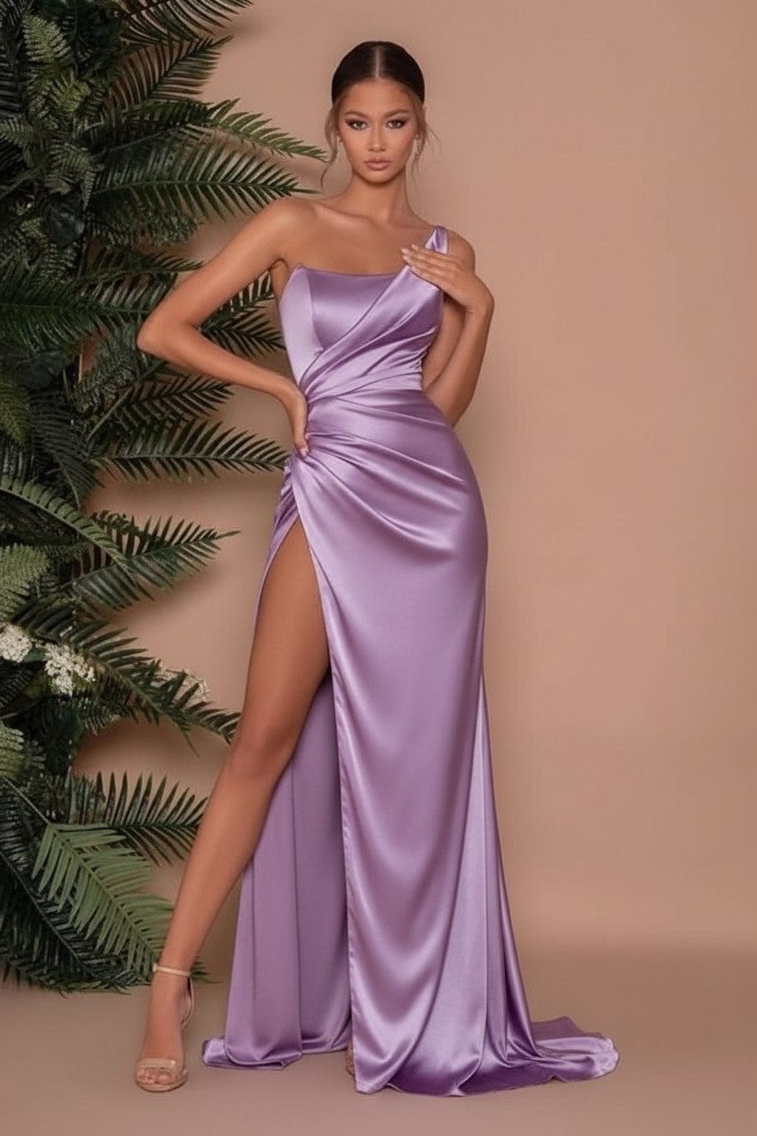 Heller Blaue Abendkleider Lang Günstig | Schlichtes Abiballkleid