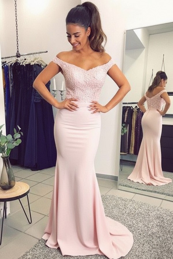 Navy Blau Spitze Abendkleid Abiballkleider | Abendkleider Lang Günstig Meerjungfrau
