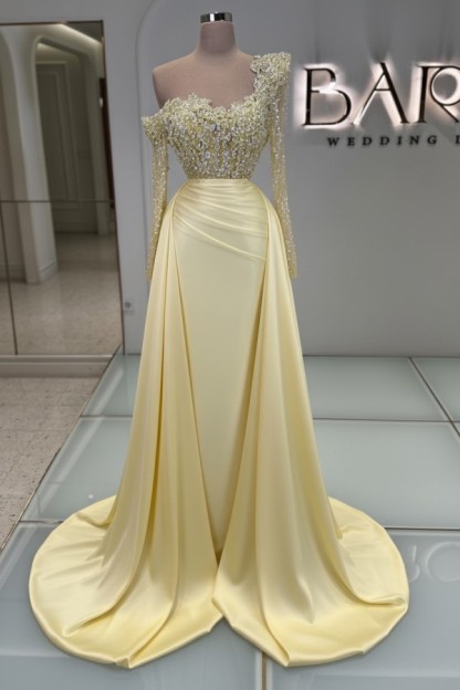 Luxus Abendkleider Lang Glitzer Ballkleider Abiballkleider Mit Ärmel