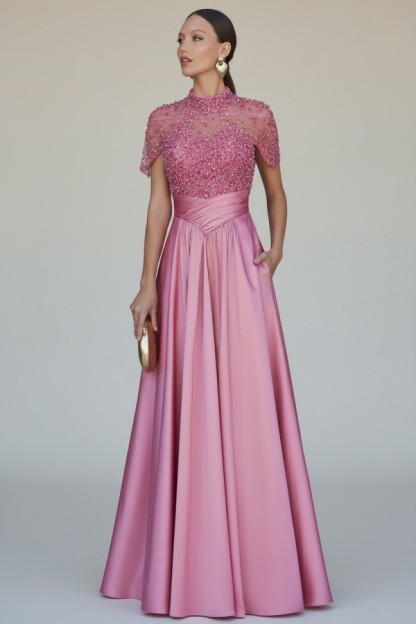 Elegante Abendkleider Lang Dunkel Grün Ballkleider Glitzer Online