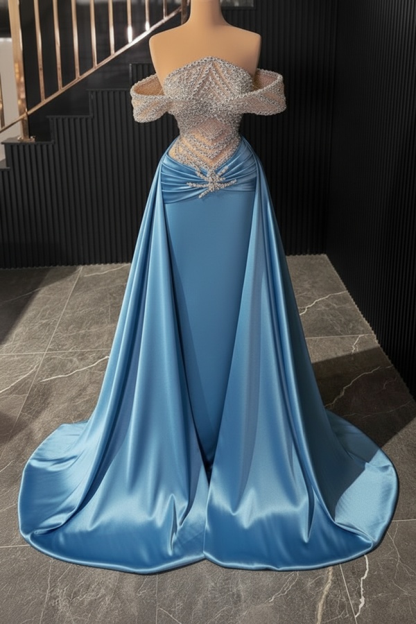 Fashion Abendkleider Lang Glitzer Abiballkleider Abendmoden Online