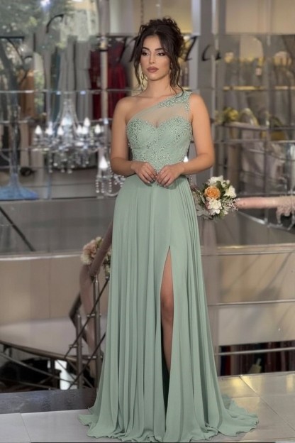 Himmel Blaue Abendkleider Lang Schlichte Ballkleider Günstig