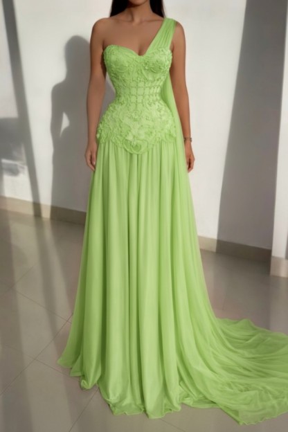 Schöne Abendkleider Lang Rosa Ballkleider mit Spitze