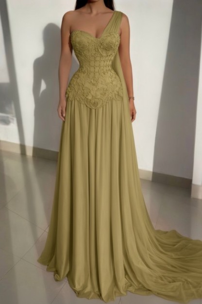 Schöne Abendkleider Lang Rosa Ballkleider mit Spitze