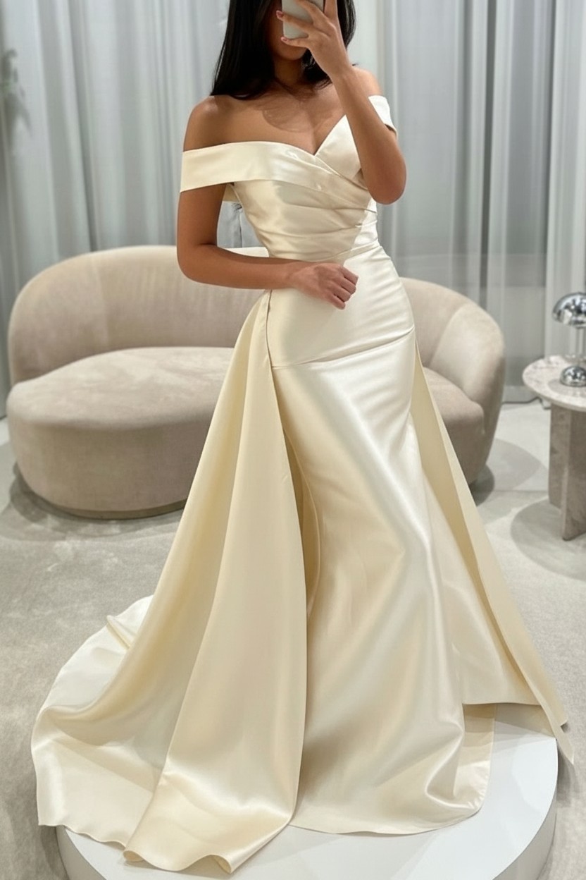 Schlichte Abendkleider Lang Günstig Ballkleider Abendmoden Seladongrün