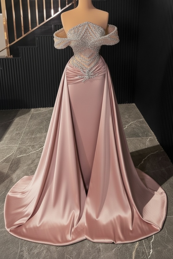 Fashion Abendkleider Lang Glitzer Abiballkleider Abendmoden Online