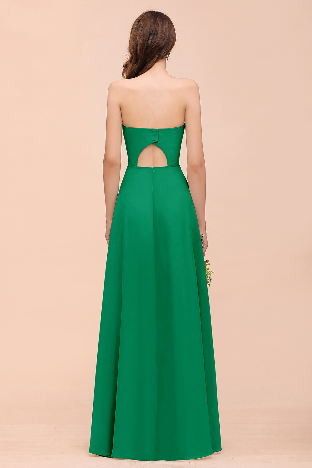 Brautjungfernkleider Mint | Chiffon Kleider Brautjungfernkleid-Misshow.de