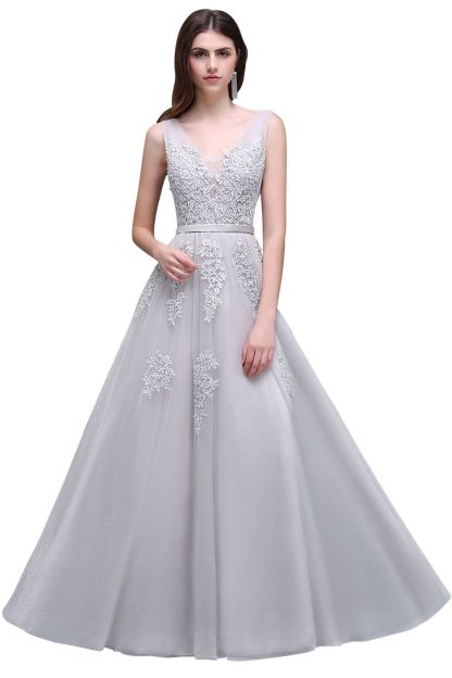 Designer Abendkleider Mit Spitze | Abiballkleider Lang Günstig