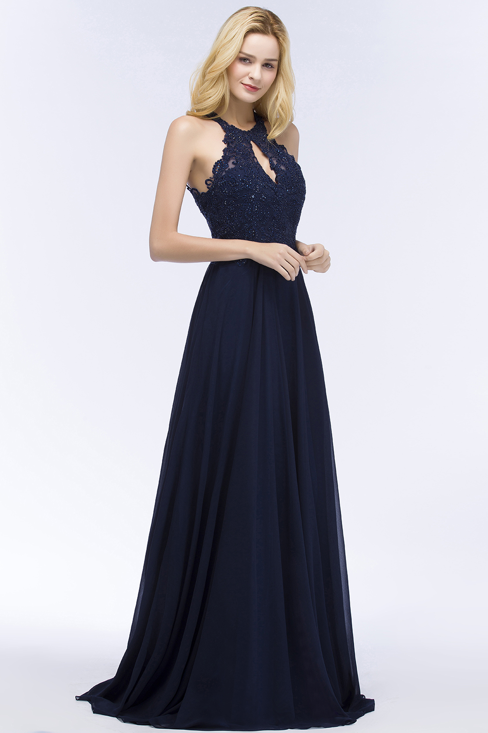 Schlichtes Abendkleid Lang | Abendmoden Online