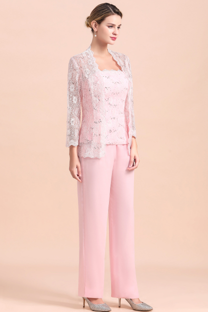 Rosa Brautmutterkleider Mit Bolero | Jumpsuit Brautmutterkleid Günstig