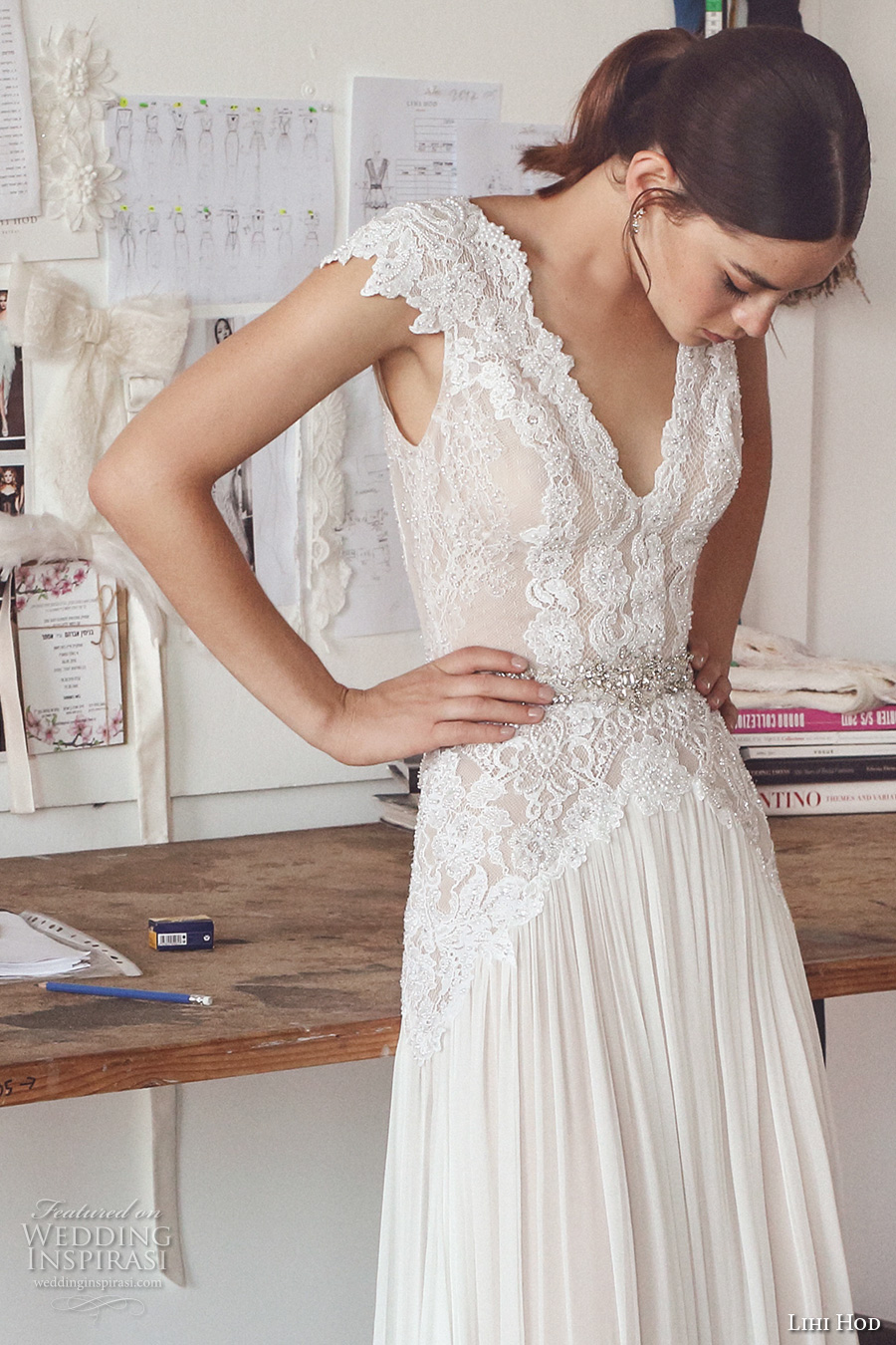 Wunderschönes Etuikleid Brautkleider Online Bestellen | Designer Hochzeitskleider Mit Spitze Günstig-Misshow.de