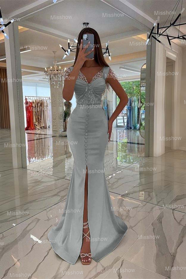 Designer Abendkleider Mint Grün | Abiballkleider Lang Günstig