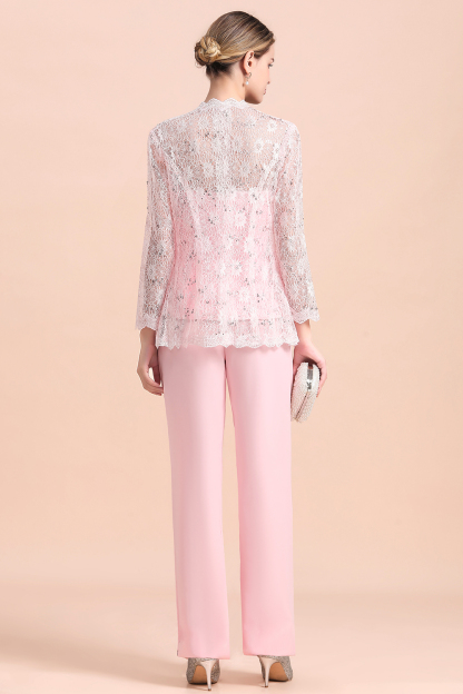 Rosa Brautmutterkleider Mit Bolero | Jumpsuit Brautmutterkleid Günstig