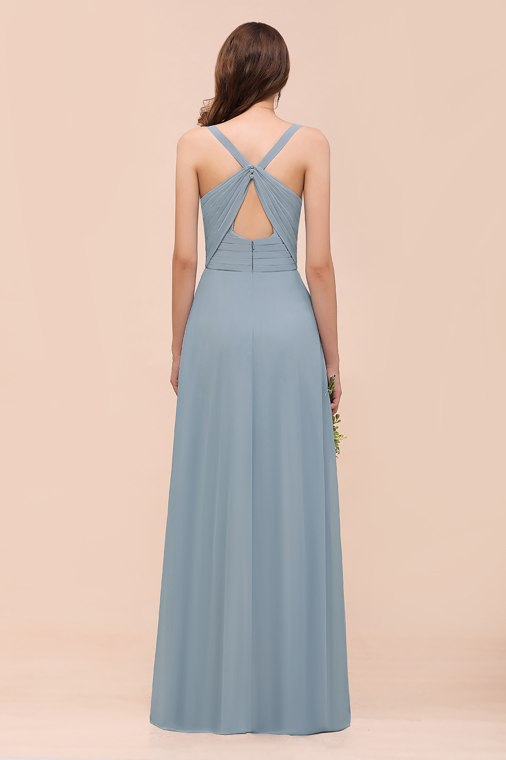 Brautjungfernkleider Heller Blau | Chiffon Kleider Für Brautjungfern