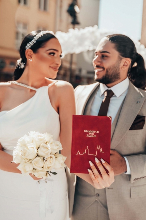 Schöne Hochzeitskleider Lang Weiß | Brautkleider Meerjungfrau