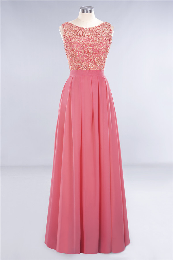 Schlichtes Abendkleid Lang Günstig | Chiffon Kleider Abendmoden