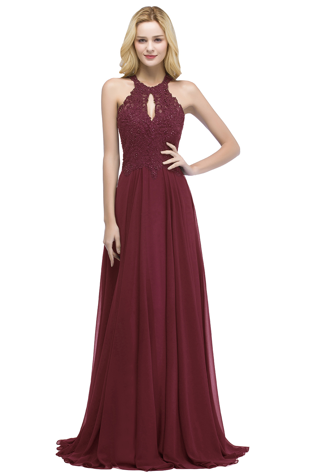 Schlichtes Abendkleid Lang | Abendmoden Online