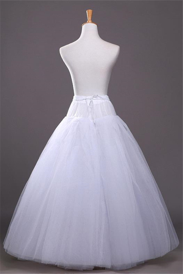 Günstiger Brautkleid Petticoat A-Linie | Hochzeits Petticoat aus Tüll und Taft-Misshow.de