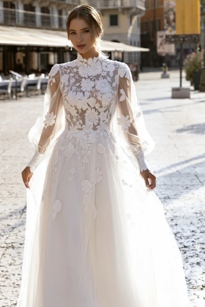 Designer Hochzeitskleider Boho Spitze Etuikleider Brautmoden