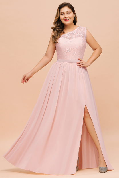 Rosa Brautjungfernkleider Günstig | Chiffon Hochzeitspartykleider