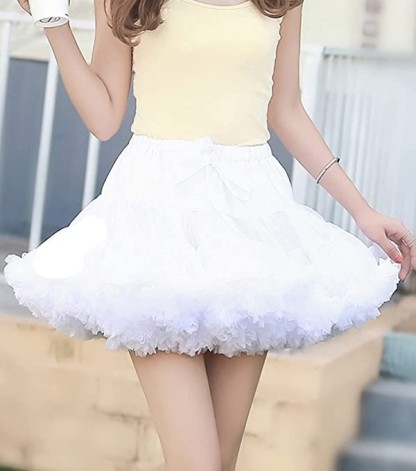 schicker weiß Tüll Tuturock | Petticoats günstig online