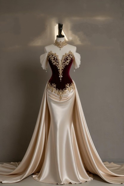 Festliche Kleider Weinrot Weihnachten Abendkleider Lang Glitzer