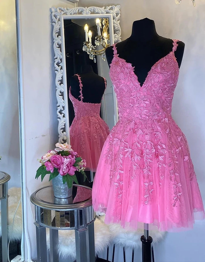 Kurze Ballkleider Spitze | Schönes Abiballkleid