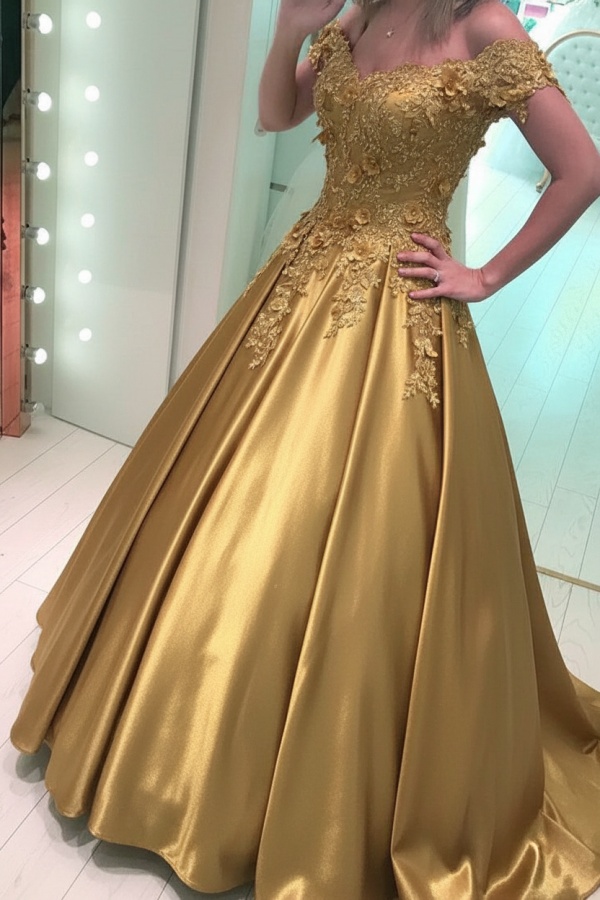 Luxus Abendkleider Prinzessin Lang | Abiballkleider mit Spitze